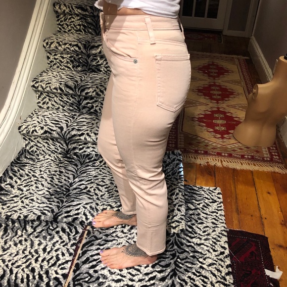 AG 27 Isabelle High Rise Straight Crop Jeans - Picture 2 of 3